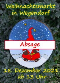 Absage_Wegendorf_Weihnachtsmark